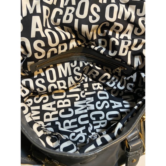 Marc Jacobs Petal to the Metal Natasha Gray Leather Shoulder Bag - Picture 12 of 14